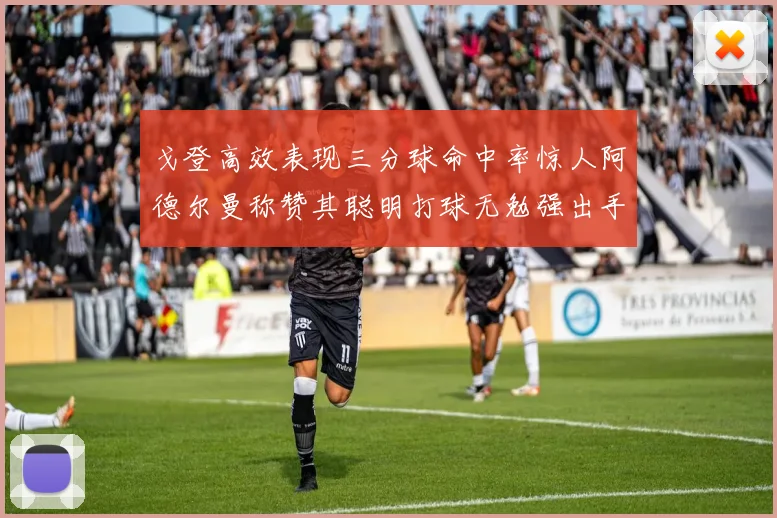 戈登高效表现三分球命中率惊人阿德尔曼称赞其聪明打球无勉强出手
